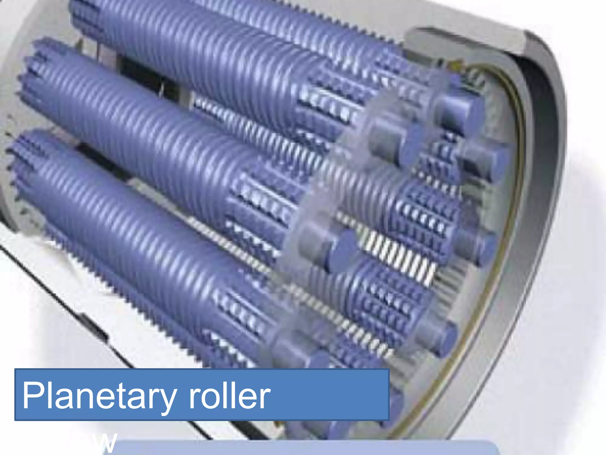 Planetary roller
screw
 