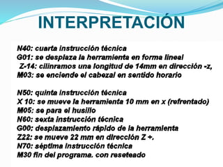 INTERPRETACIÓN
 