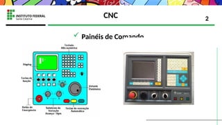 CNC
 Painéis de Comando
2
 