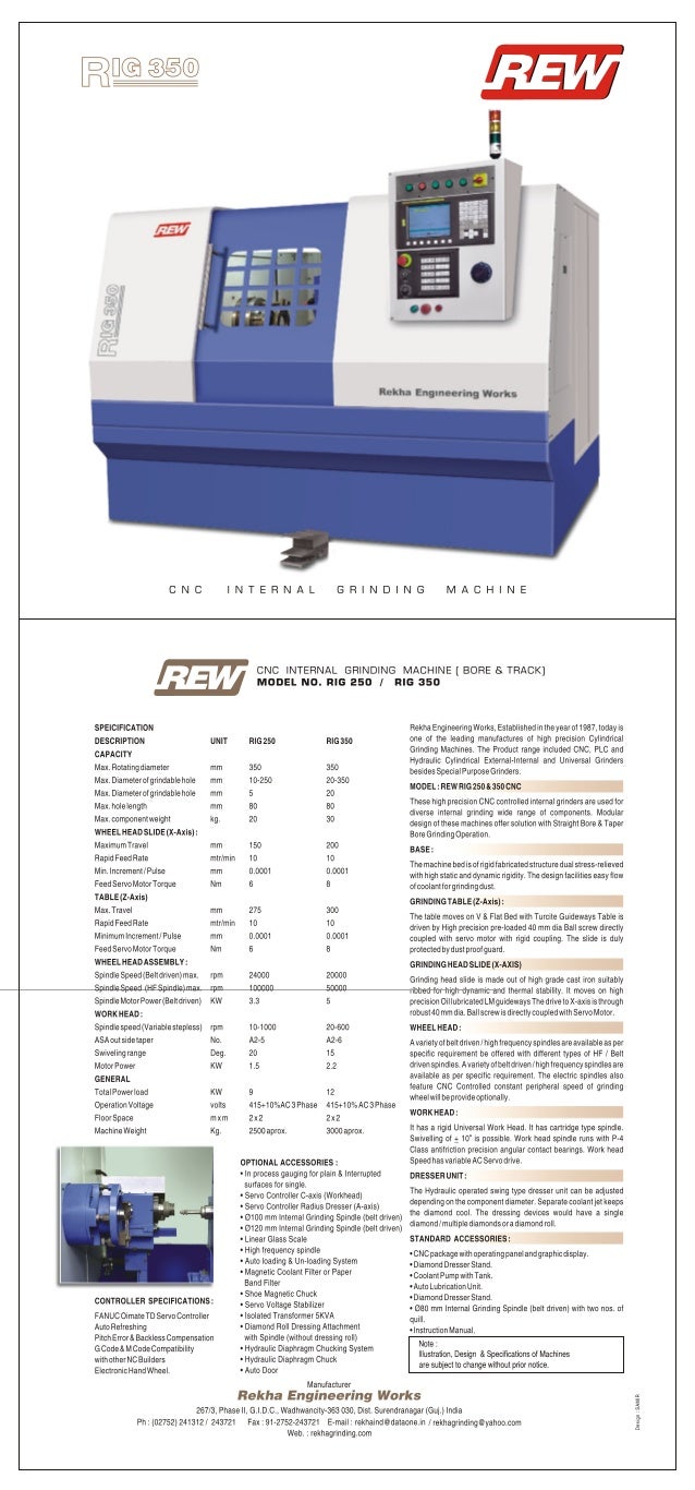 CNC Internal Grinding Machine Manufacturers In India