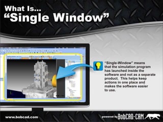 CAD/CAM CNC Software Simulation