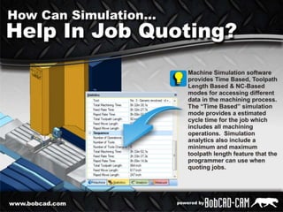 CAD/CAM CNC Software Simulation