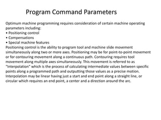 Computer Numerical Control (CNC) & Manufacturing Automation | PPT