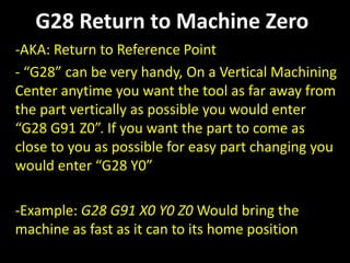 G28 G Code Example cnc_codes_and_letters.ppt