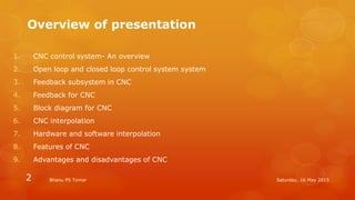 Cnc control system and interface | PPTX