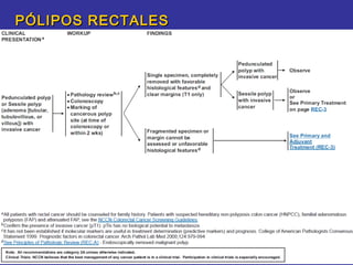 PÓLIPOS RECTALES
 