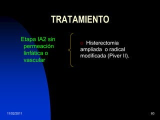 25/11/200945CLASIFICACIÓN  TNMRecomendada por la AJCCT = Extensión del tumor primario.N = Estado de los ganglios linfáticos.M = Existencia de metástasis.