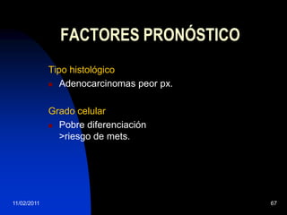 25/11/200951TRATAMIENTORT estadios iniciales (I, IIa)Resultados son buenos , control a 5 años 80-90%.Similar resultado con opción quirúrgica.Inica RT externa 45Gy seguida de braquiterapia.