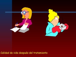 Calidad de vida después del tratamiento
 