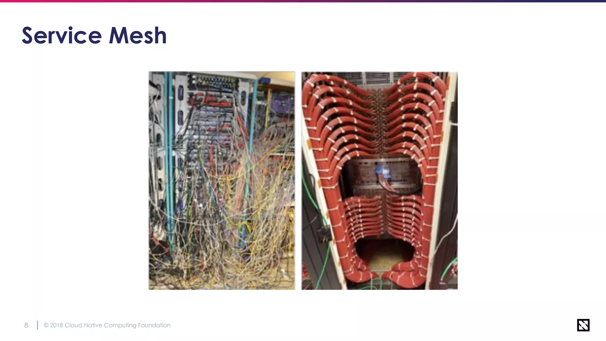 © 2018 Cloud Native Computing Foundation8
Service Mesh
 