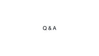 Q & A
 