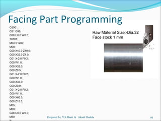 CNC Lathe Operating & Programming | PPT
