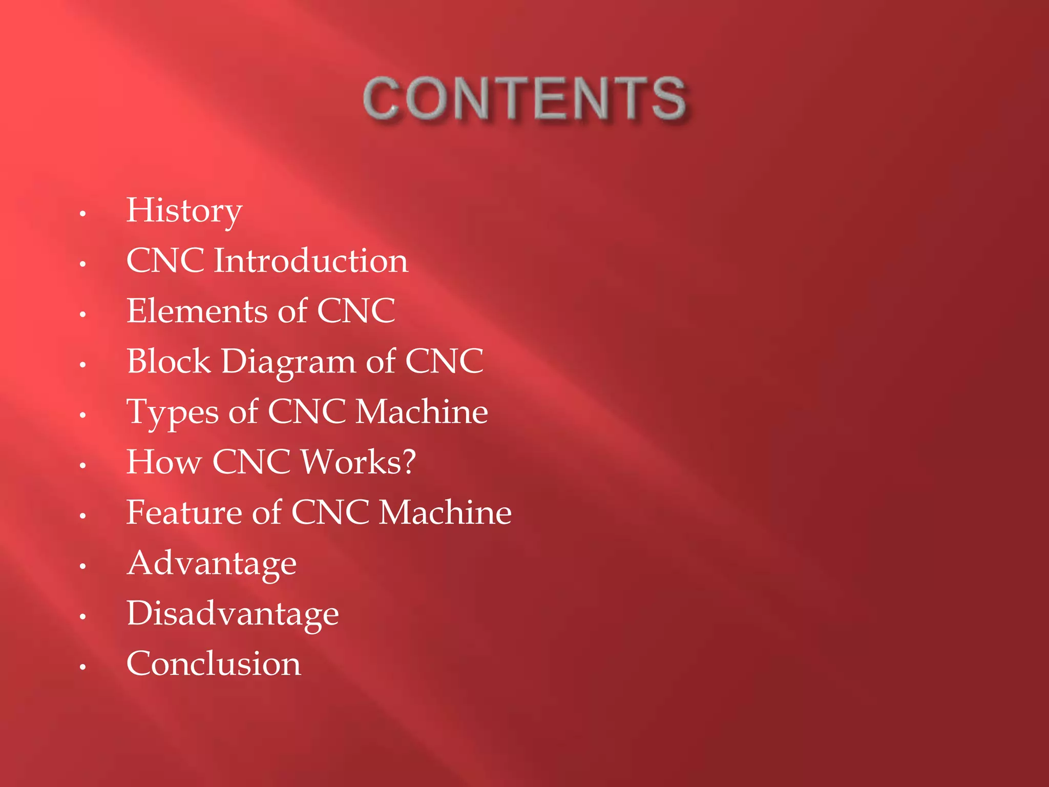 CNC MACHINE | PPT