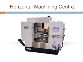 Horizontal Machining Centre.
 