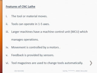 Cnc Machine | PPTX