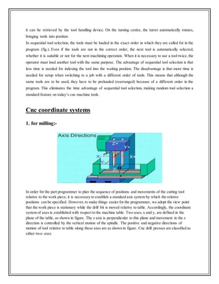 Cnc machine report | DOCX