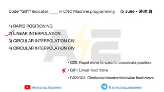 Comprehensive Guide to CNC Machines, G-code, and M-code Programming | PDF