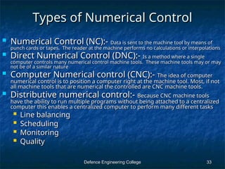 Computer numeric control (CNC) machine tools 1.ppt