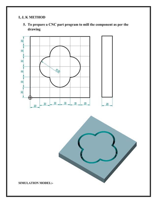Cnc milling programs | PDF
