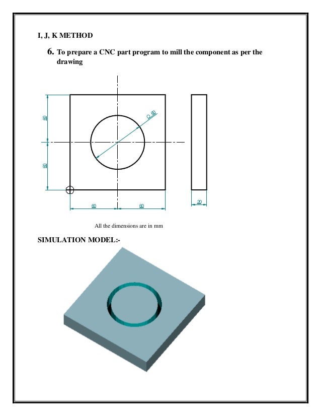 Cnc Milling Programs