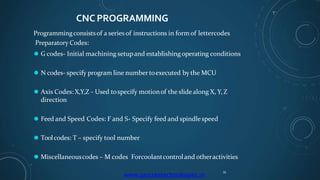CNC Notes in mechanical engineering internship | PDF