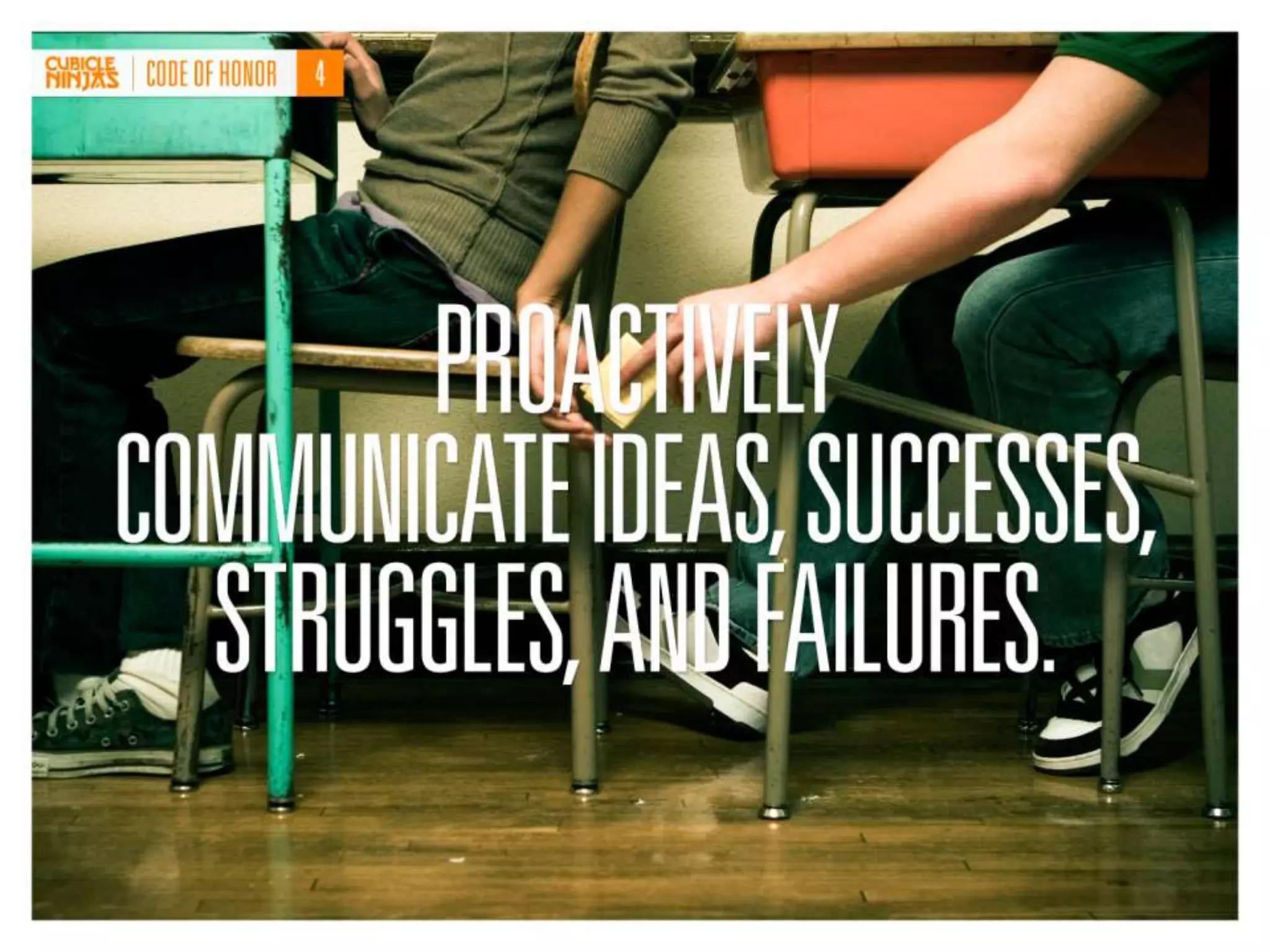 Cubicle Ninjas' Code of Honor