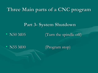 Cnc part programming 4 unit | PPT