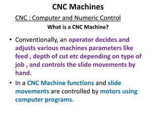 CNC part programming | PPTX