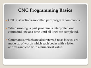 Cnc pgrming seminar- | PPTX | Technology & Computing