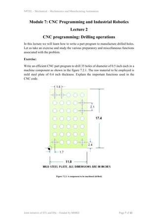 Cnc programming | PDF