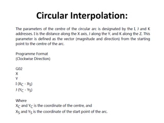Cnc program writing | PPTX