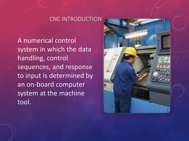 ppt on cnc | PPTX