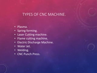 ppt on cnc | PPTX