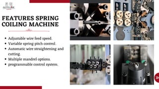 CNC Spring Coiling Machine - Autolink | PDF