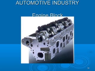 1414
AUTOMOTIVE INDUSTRYAUTOMOTIVE INDUSTRY
Engine BlockEngine Block
 