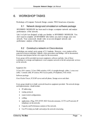 Network Engineer Lab Design Cnd labguide | DOCX