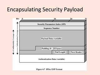 Encapsulating Security Payload
 