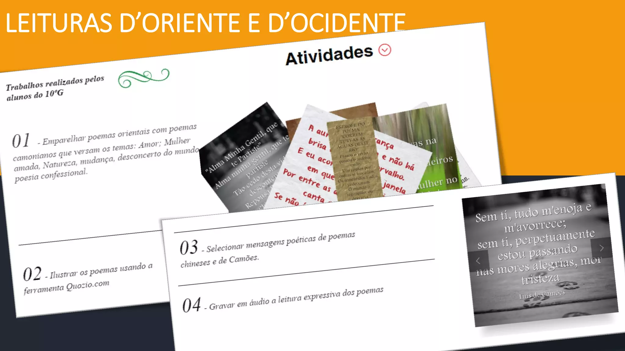 LEITURAS D’ORIENTE E D’OCIDENTE