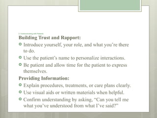EFFECTIVE COMMUNICATION WITH FAMILY AND PATIENT | PPTX