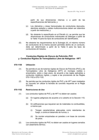 CNE Utilización 2006