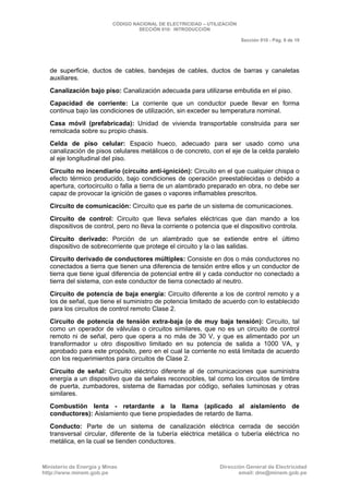 CNE Utilización 2006