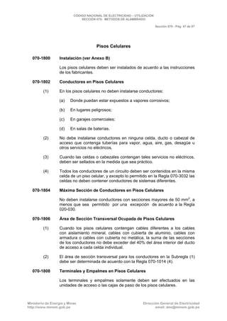 CNE Utilización 2006