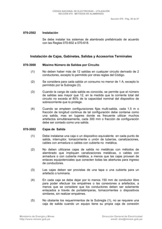 CNE Utilización 2006