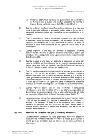 CNE Utilización 2006