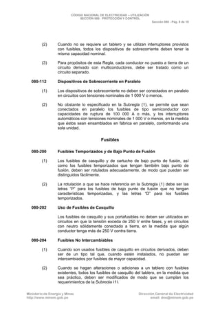 CNE Utilización 2006