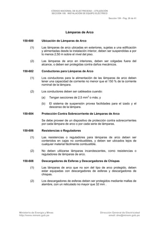 CNE Utilización 2006