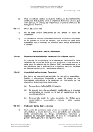 CNE Utilización 2006