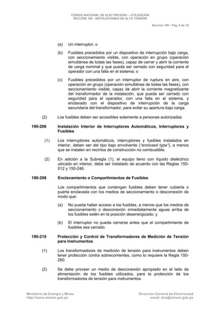 CNE Utilización 2006