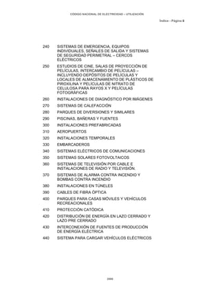 CNE Utilización 2006