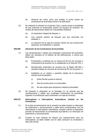 CNE Utilización 2006